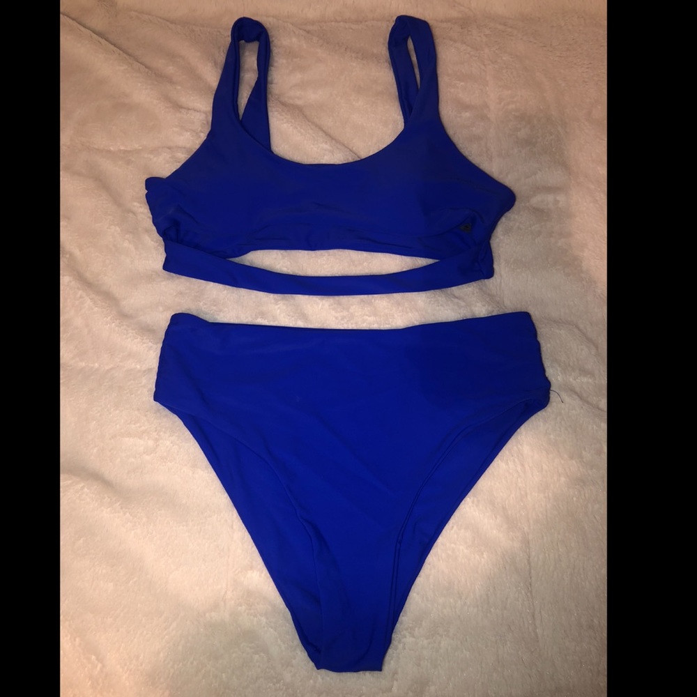 Blue SHEIN bikini
